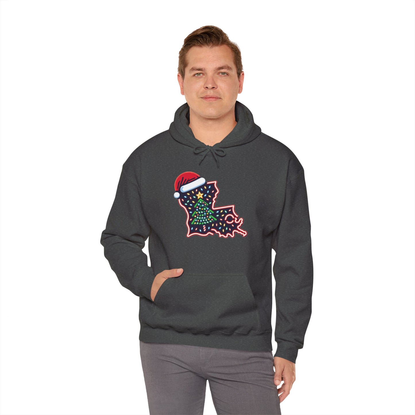 Louisiana Christmas Hoodie
