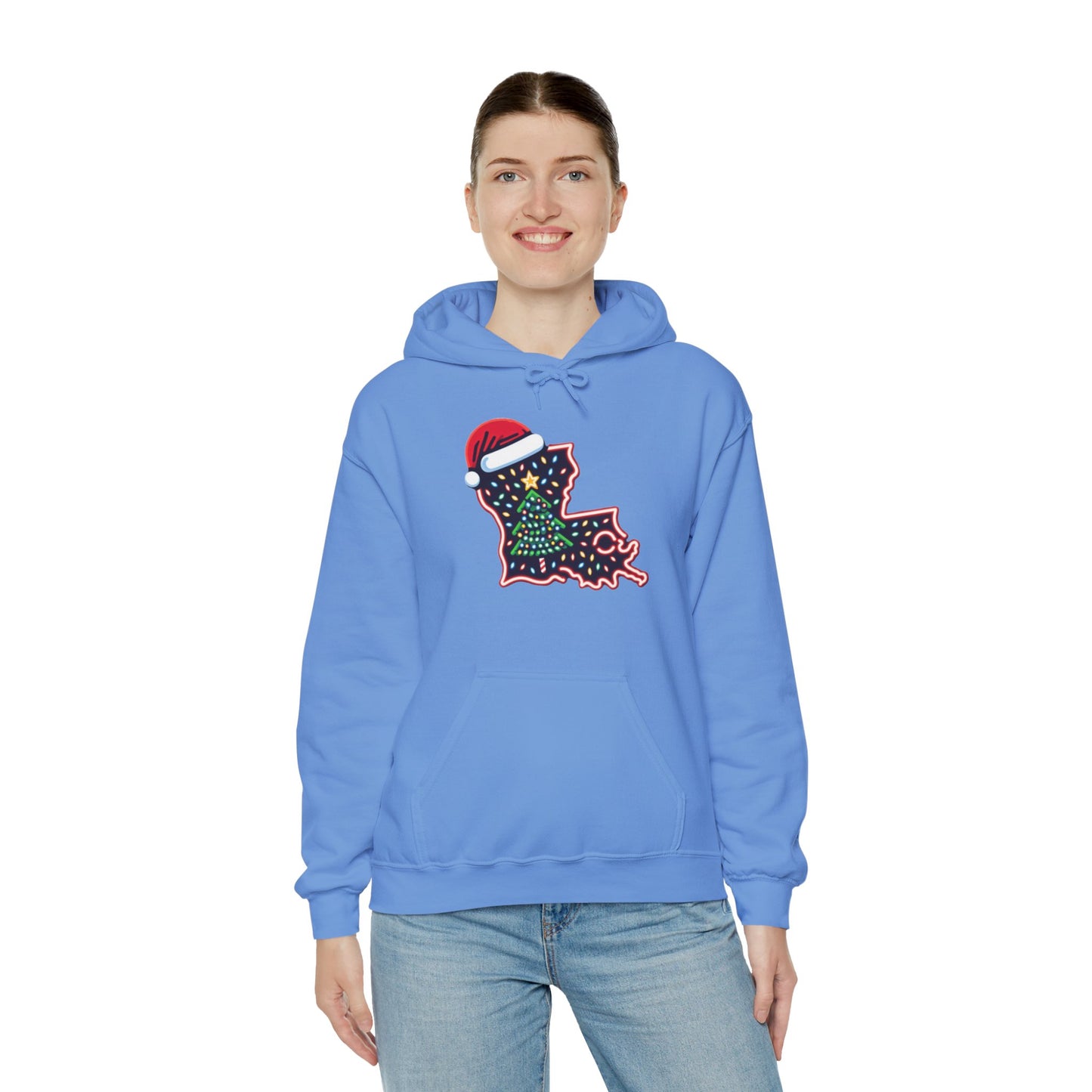 Louisiana Christmas Hoodie