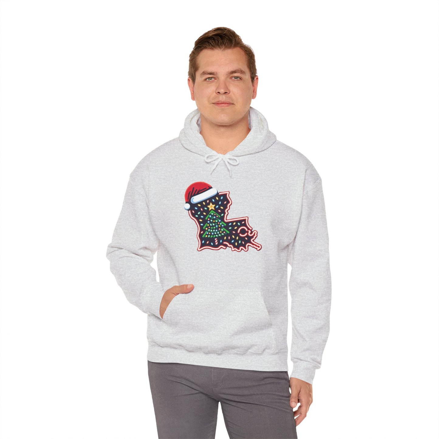 Louisiana Christmas Hoodie