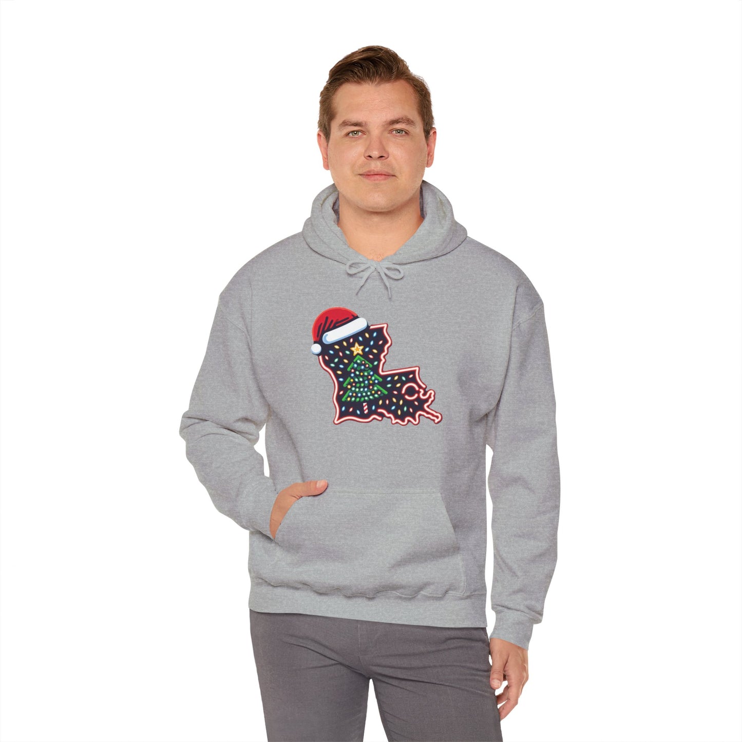 Louisiana Christmas Hoodie