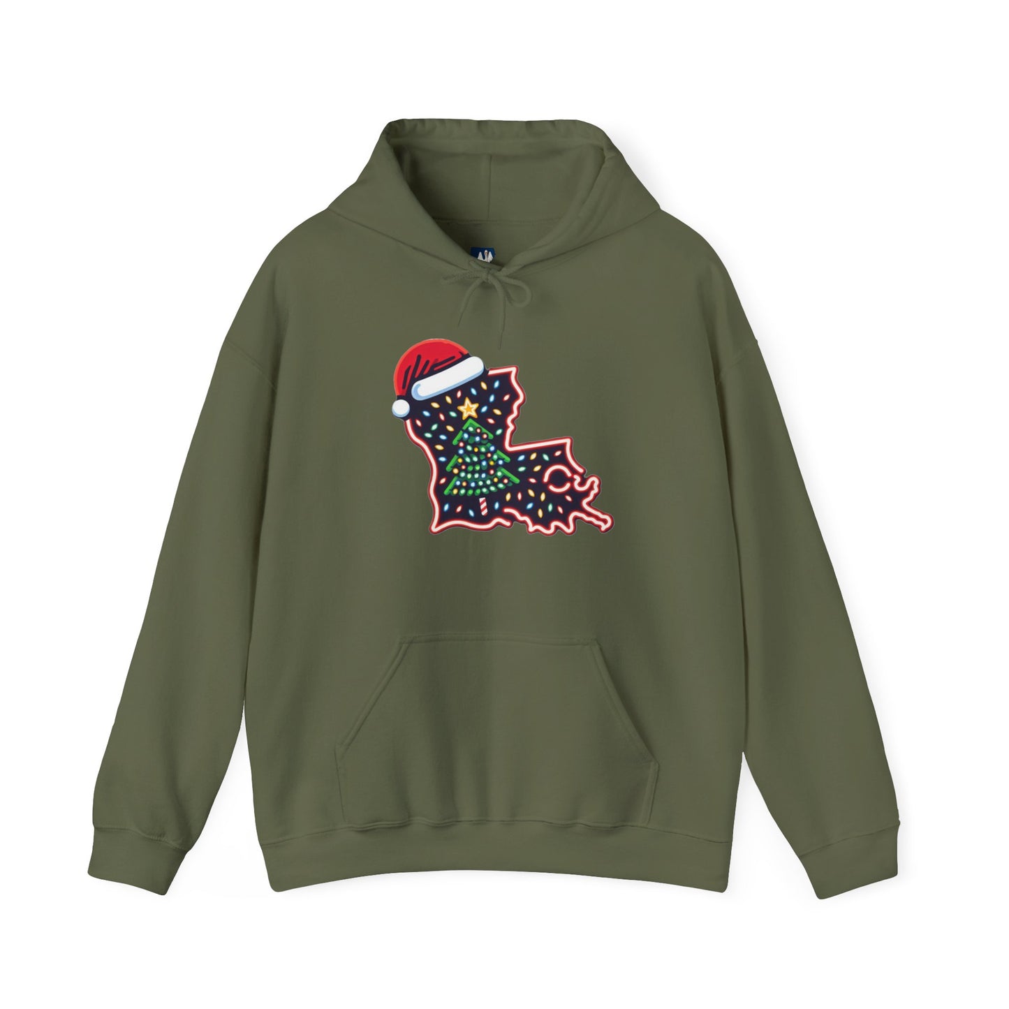 Louisiana Christmas Hoodie