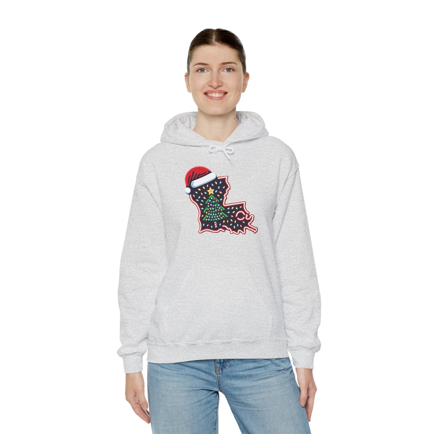 Louisiana Christmas Hoodie