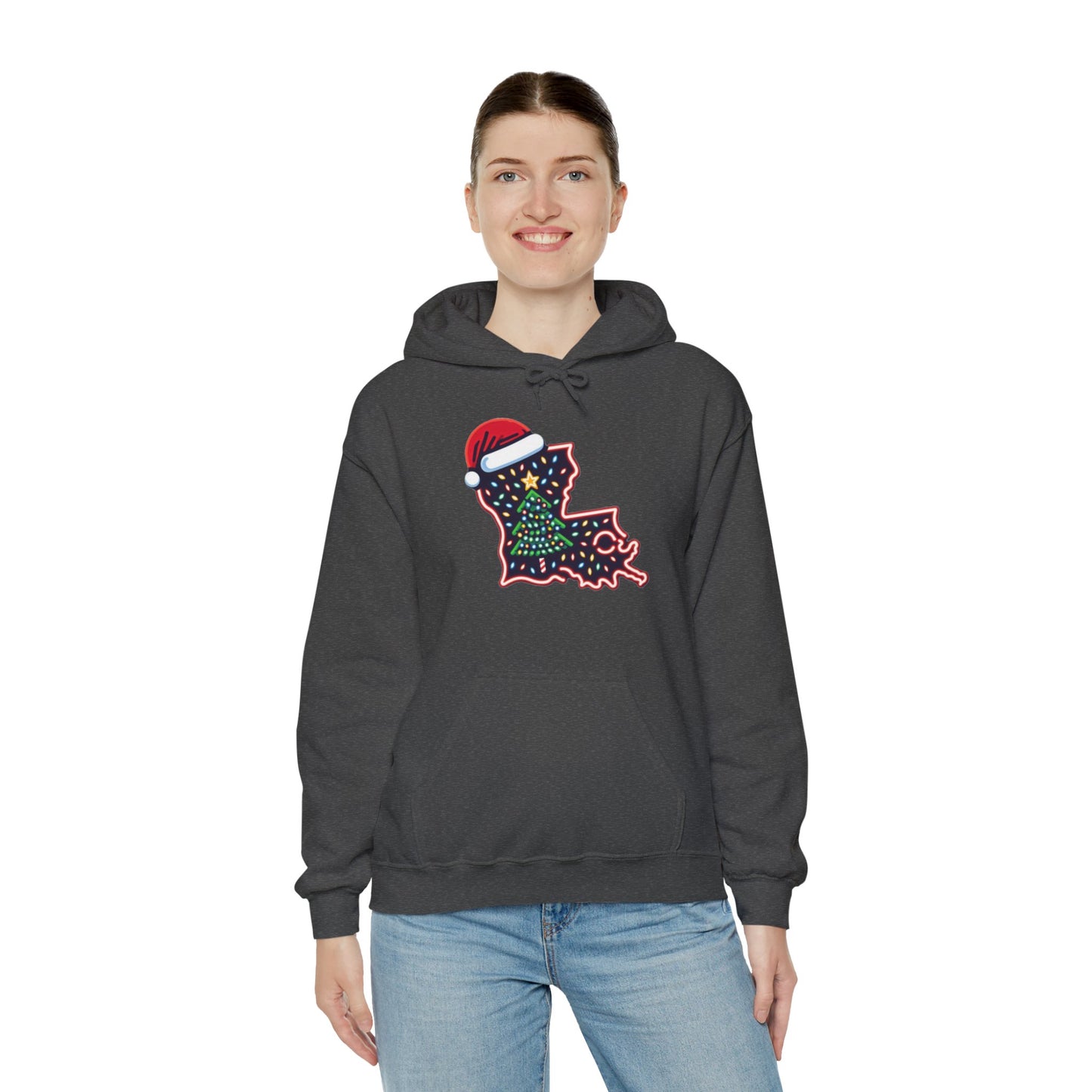Louisiana Christmas Hoodie