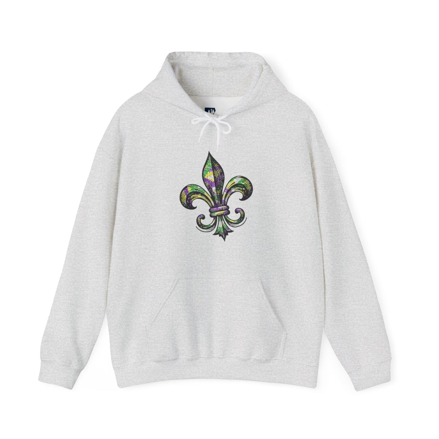 Mardi Gras Fleur-de-lis Cajun Hoodie