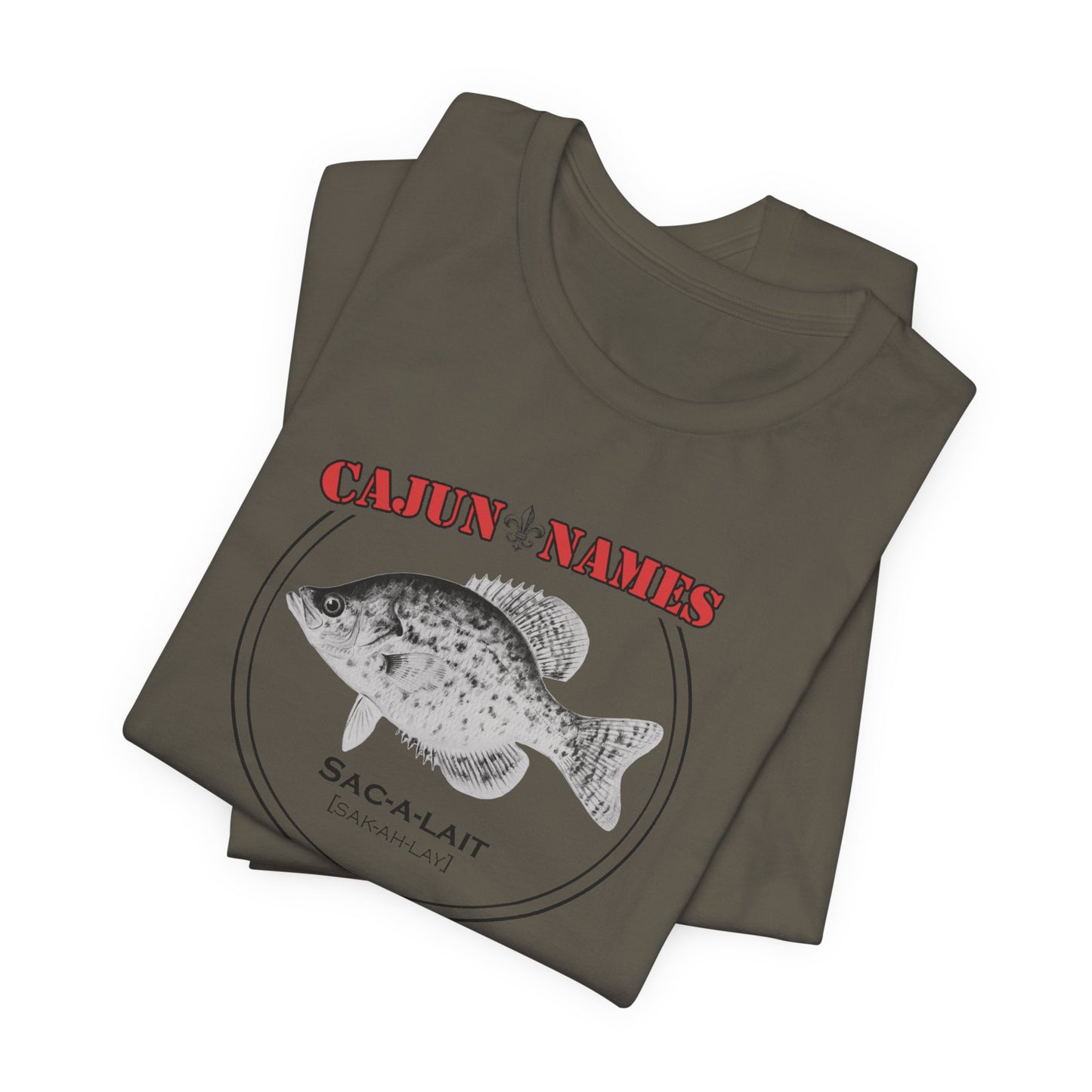 Sac-a-lait Cajun French T-Shirt