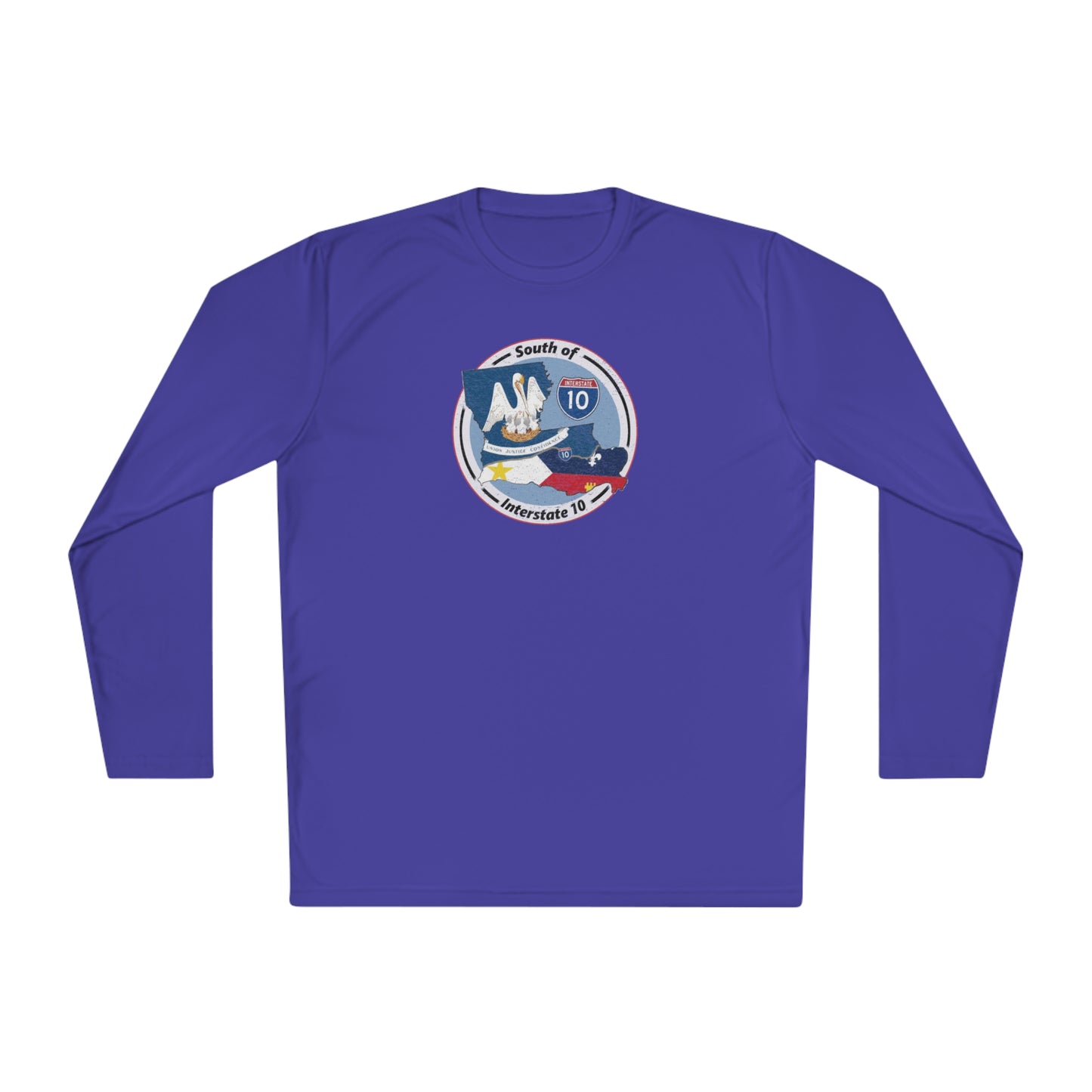 South of Interstate 10 Cajun Long Sleeve T-Shirt