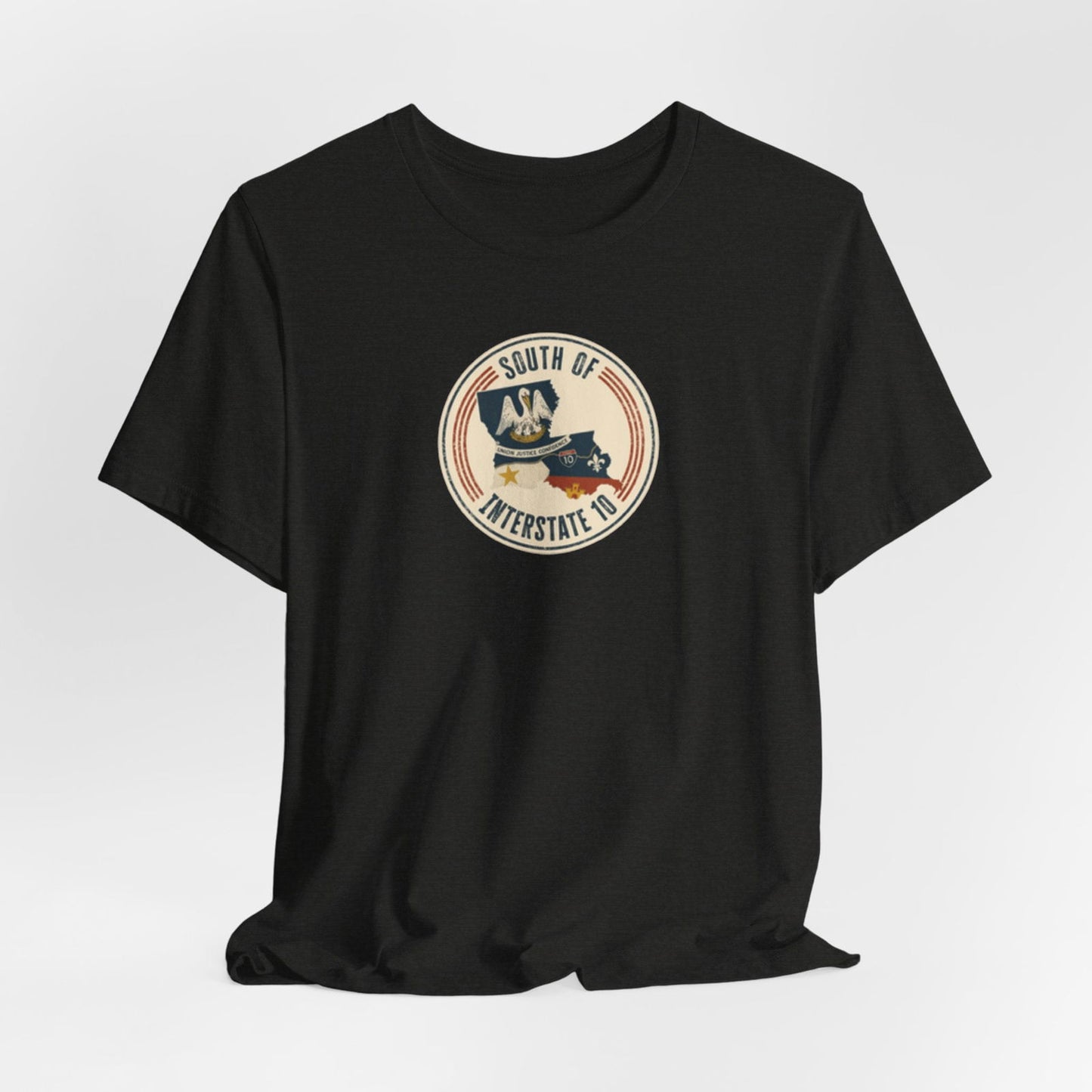 south-of-interstate-10-cajun-store-cajun-county-south-of-i-10-cajun-t-shirt