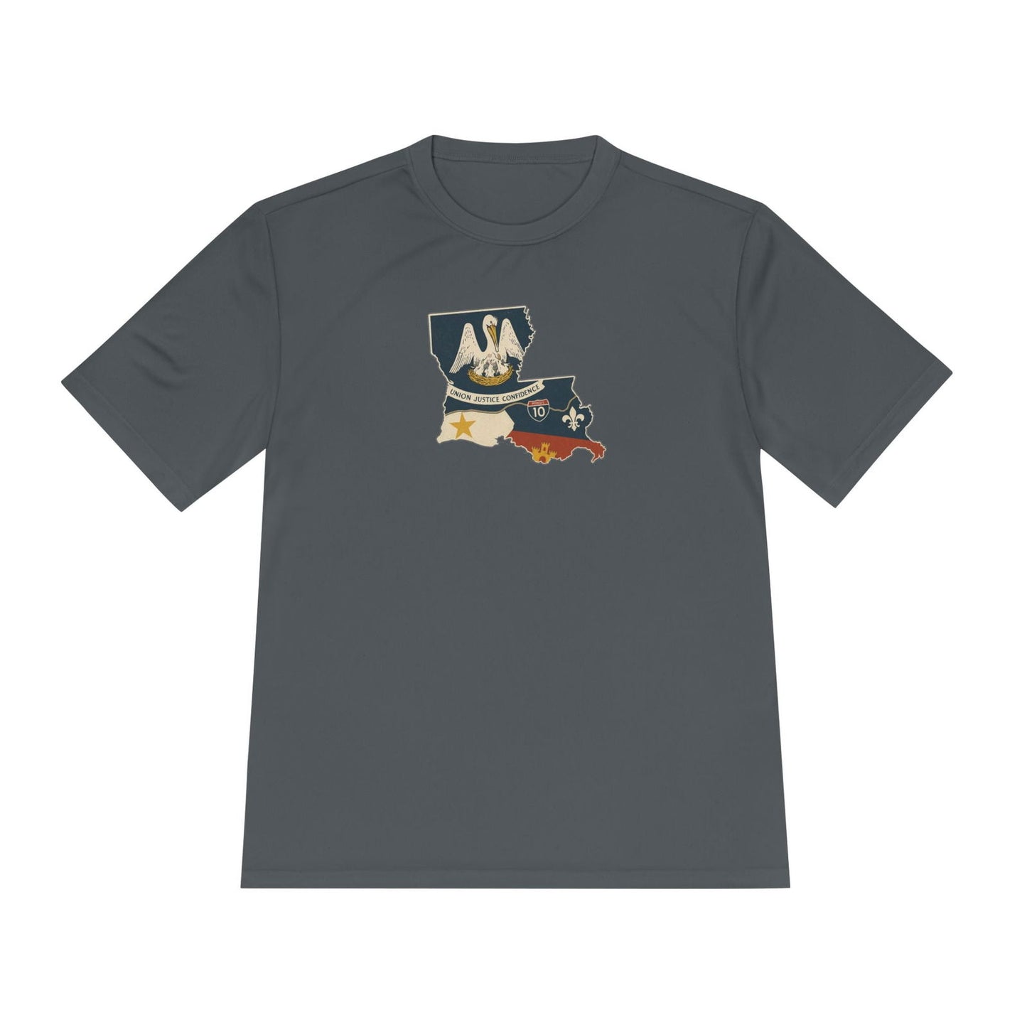 south-of-interstate-10-cajun-store-cajun-country-south-of-i-10-map-cajun-dry-fit-t-shirt