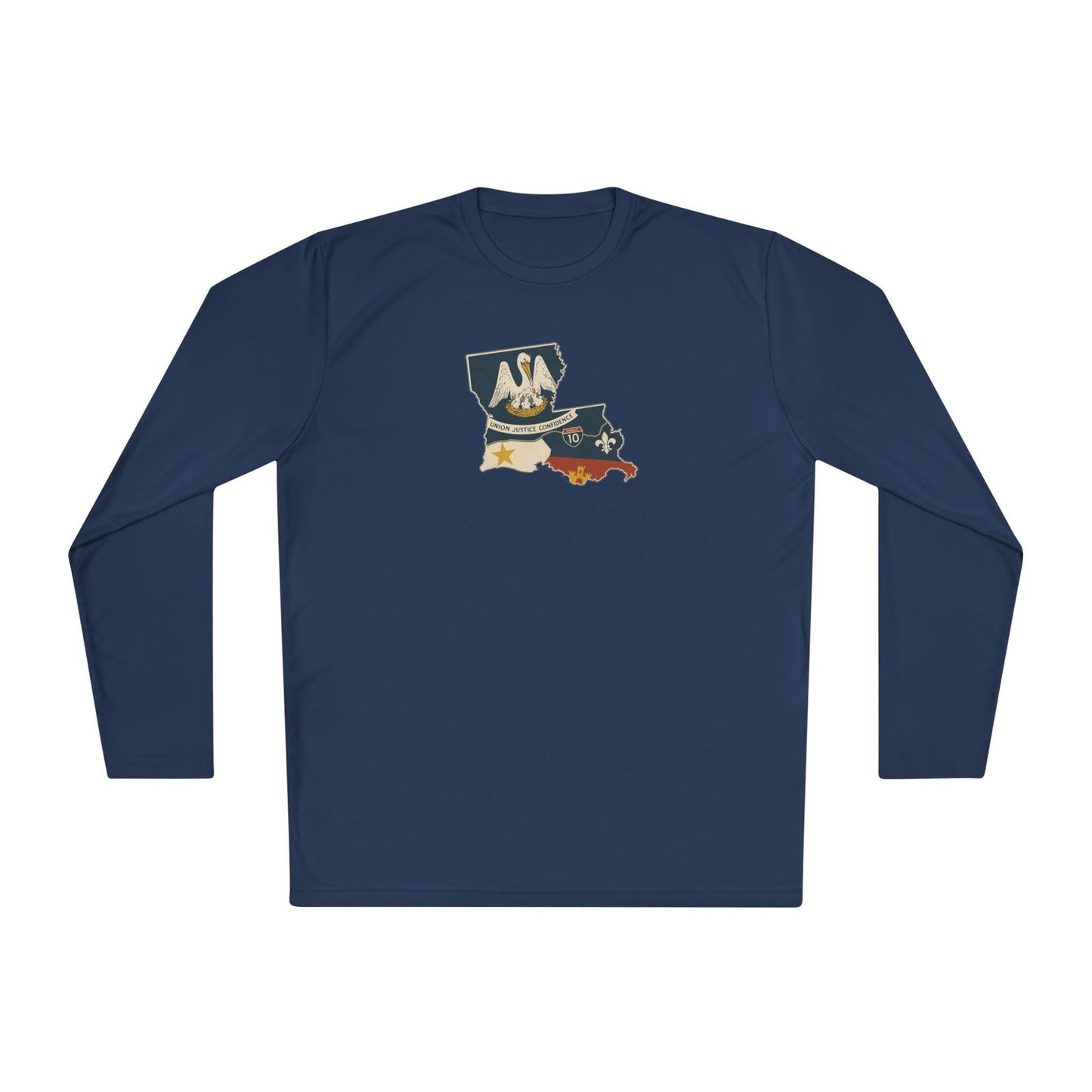 south-of-interstate-10-cajun-store-cajun-country-south-of-i-10-map-cajun-long-sleeve-t-shirt
