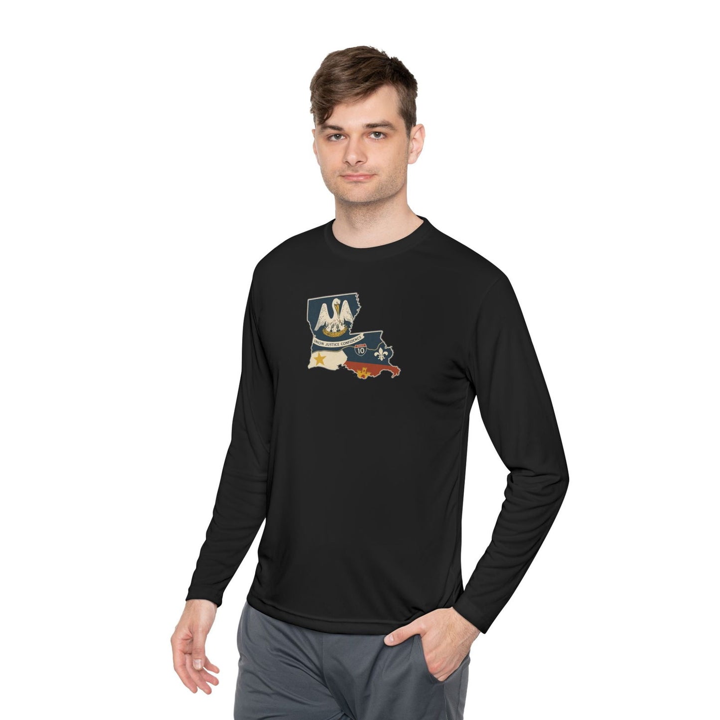 south-of-interstate-10-cajun-store-cajun-country-south-of-i-10-map-cajun-long-sleeve-t-shirt