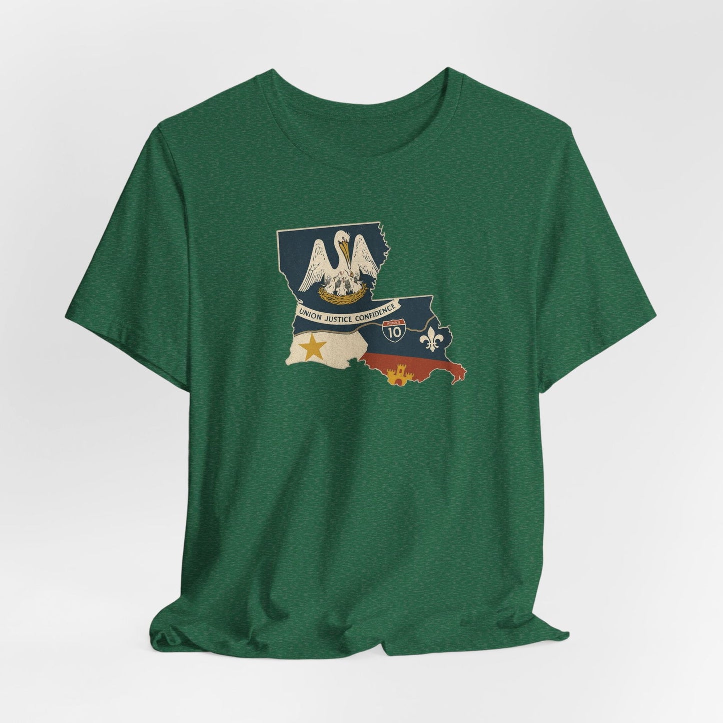 south-of-interstate-10-cajun-store-cajun-county-south-of-i-10-map-cajun-t-shirt