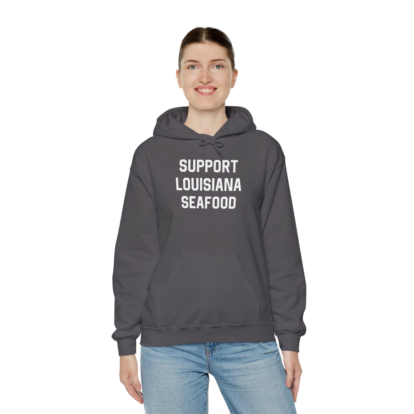 Support Louisiana Seafood Cajun Hoodie