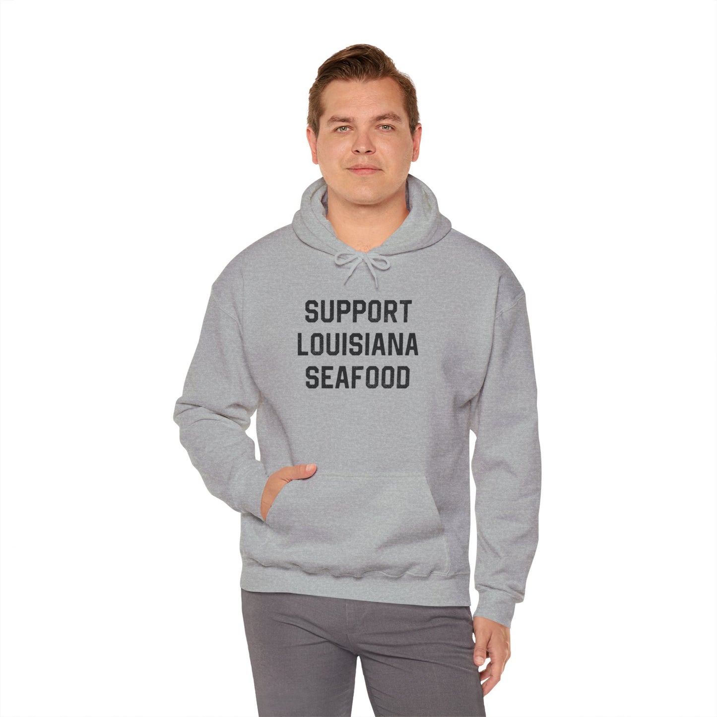 Support Louisiana Seafood Cajun Hoodie