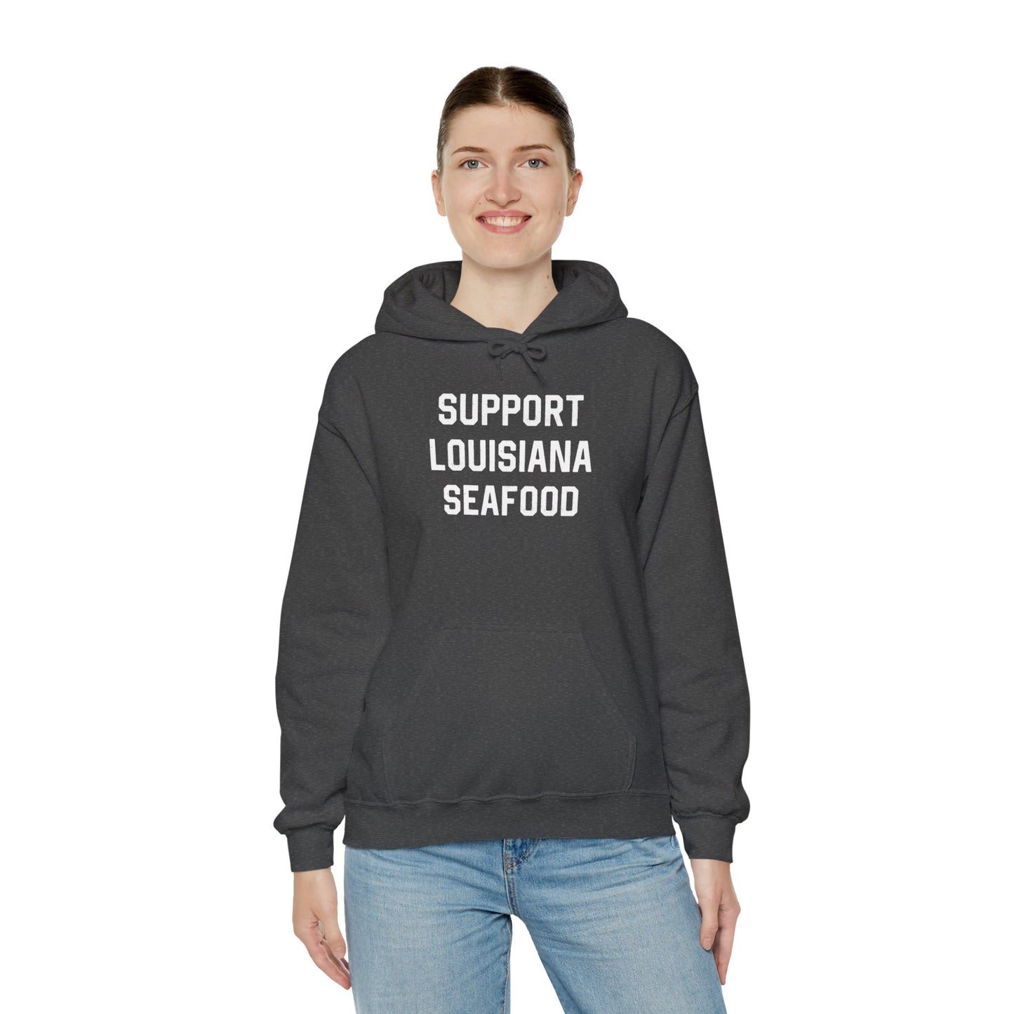 Support Louisiana Seafood Cajun Hoodie