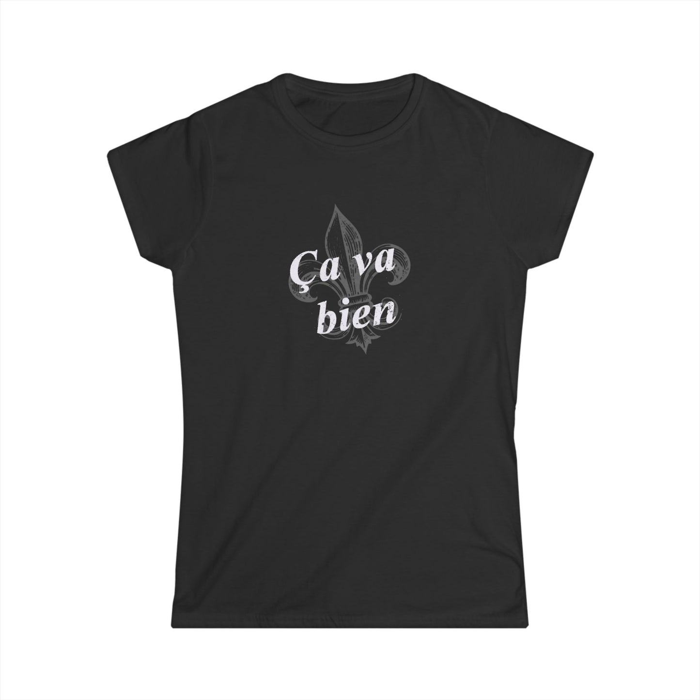 Women's Ca va bien (Things are good) Cajun French T-shirt - South of Interstate 10 - #Cajun Store# - #Cajun Clothing# - #Cajun Shirts#
