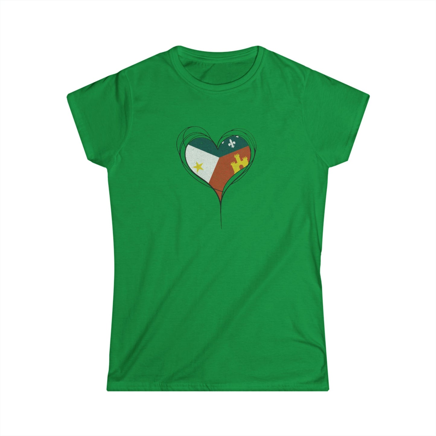 Women's Cajun Heart T-Shirt