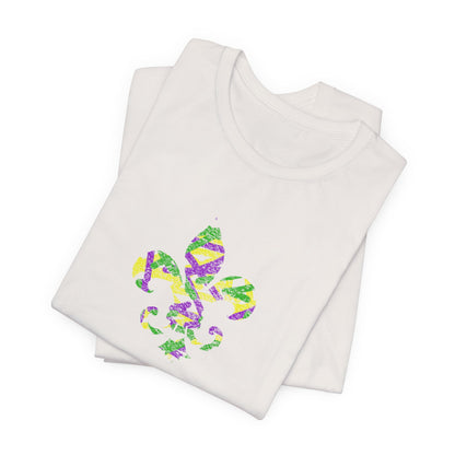 Mardi Gras Fleur-de-lis Cajun T-Shirt