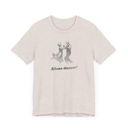 Allons Danser Cajun French T-Shirt (Let's Dance)