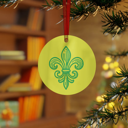 Mardi Gras Fleur-de-lis Ornament