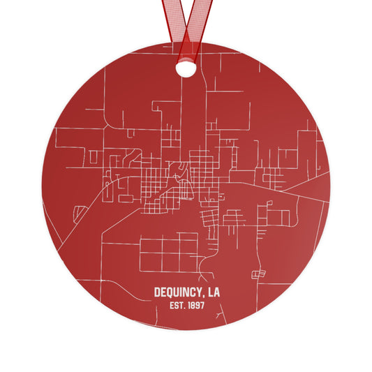 DeQuincy Louisiana Christmas Ornament