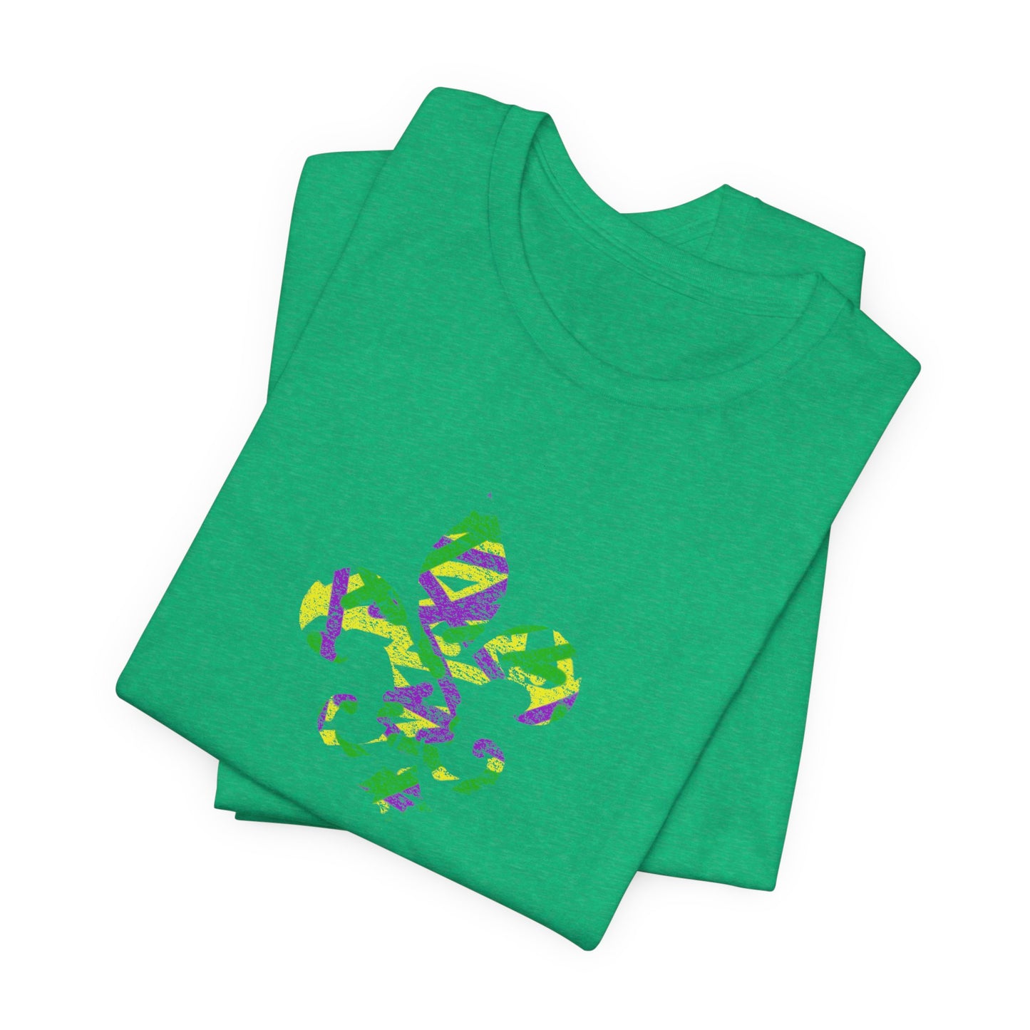 Mardi Gras Fleur-de-lis Cajun T-Shirt