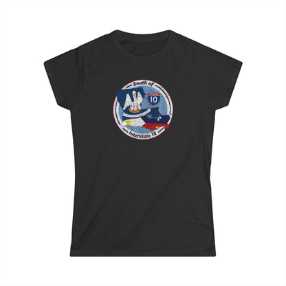 Women's South of Interstate 10 Cajun T-Shirt
