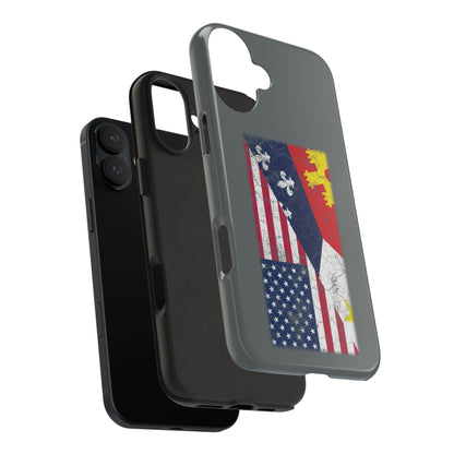 Cajun-American Flag Cajun Phone Case