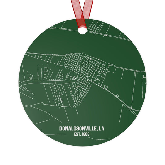 Donaldsonville Louisiana Christmas Ornament