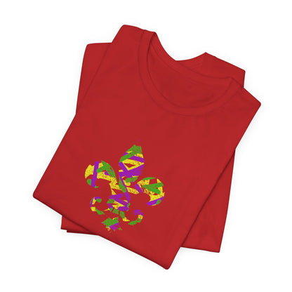 Mardi Gras Fleur-de-lis Cajun T-Shirt