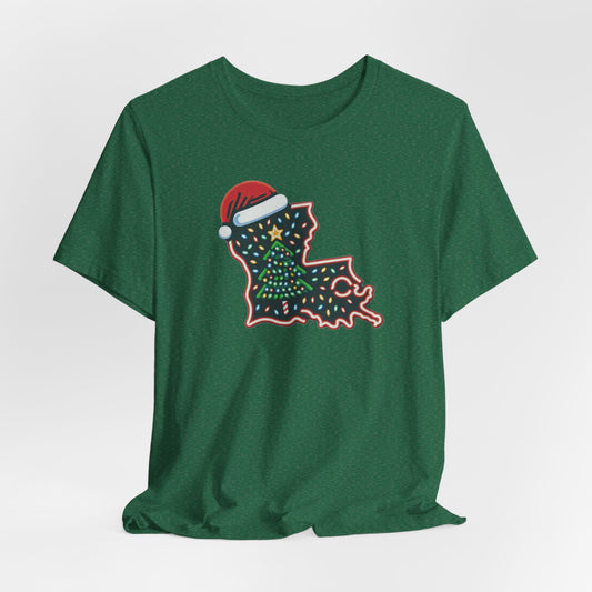 south-of-interstate-10-cajun-store-louisiana-christmas-t-shirt-cajun-christmas-t-shirt