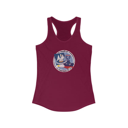 Women's South of Interstate 10 Cajun Tank Top