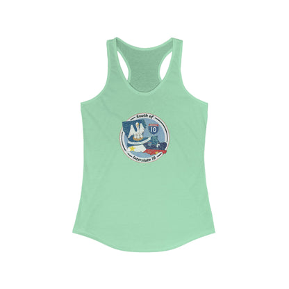 Women's South of Interstate 10 Cajun Tank Top