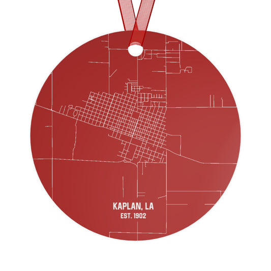 Kaplan Louisiana Christmas Ornament