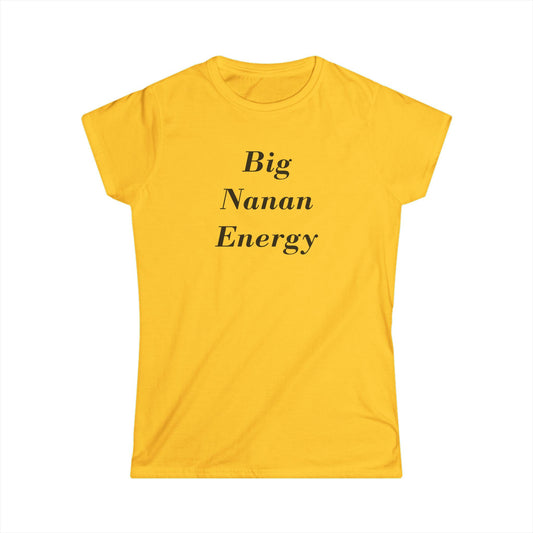 Women's Big Nanan Energy Cajun T-Shirt