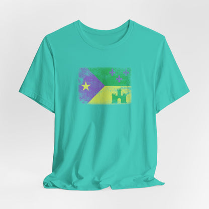 Mardi Gras Cajun Flag T-Shirt