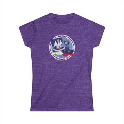 Women's South of Interstate 10 Cajun T-Shirt
