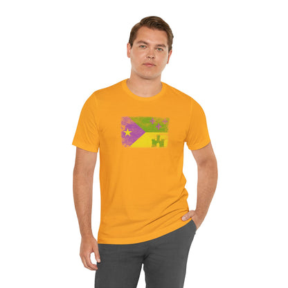 Mardi Gras Cajun Flag T-Shirt