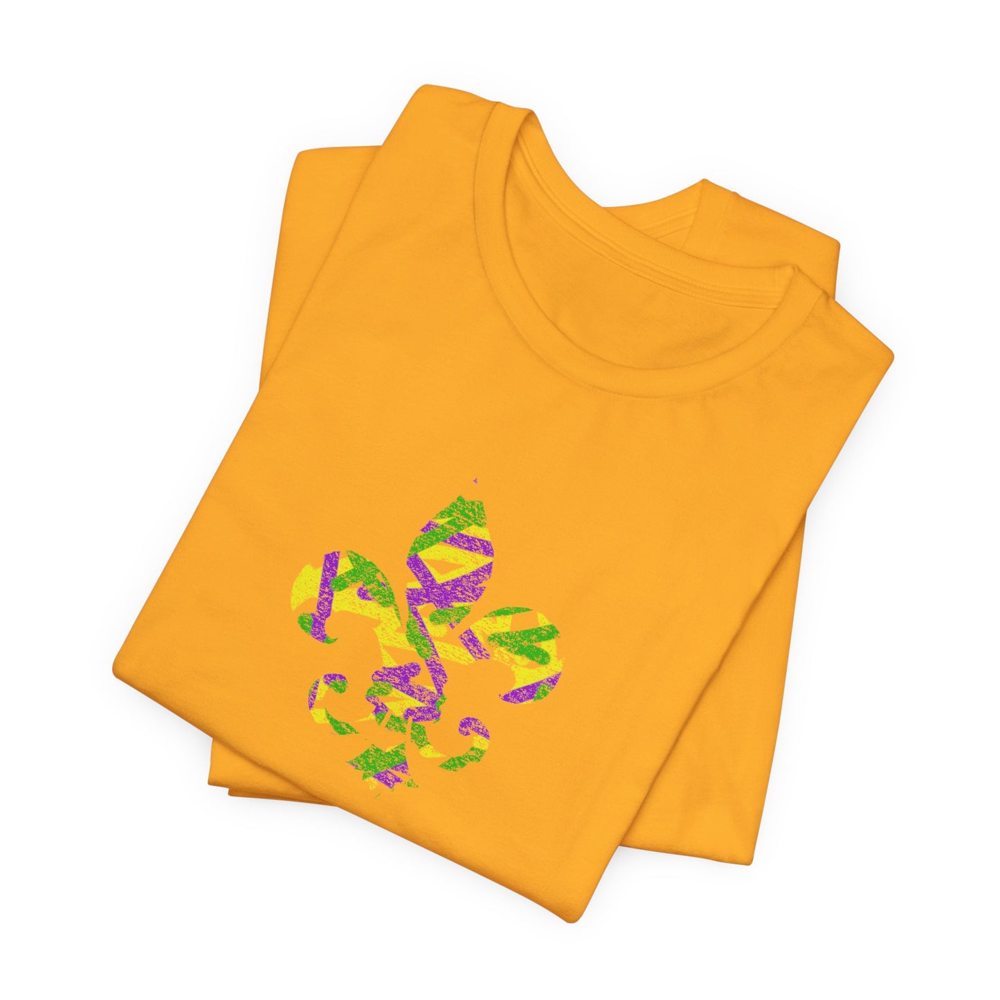 Mardi Gras Fleur-de-lis Cajun T-Shirt