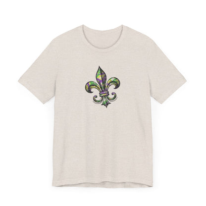 Mardi Gras Fleur-de-lis Cajun T-Shirt