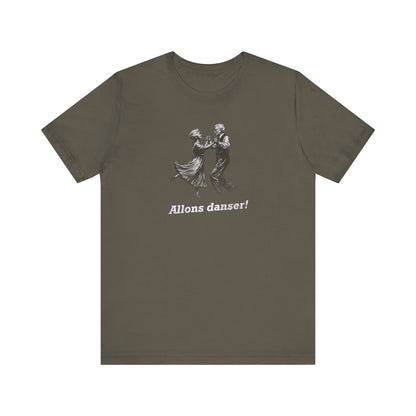 Allons Danser Cajun French T-Shirt (Let's Dance)
