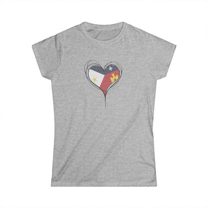 Women's Cajun Heart T-Shirt