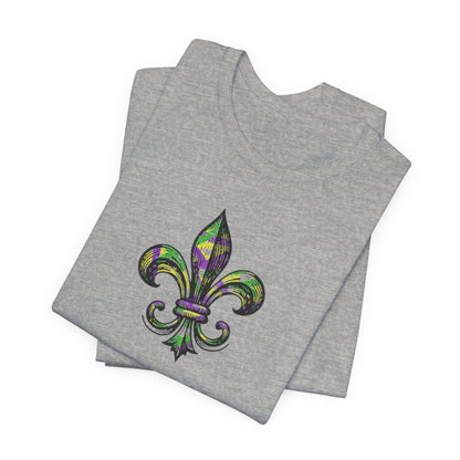 Mardi Gras Fleur-de-lis Cajun T-Shirt