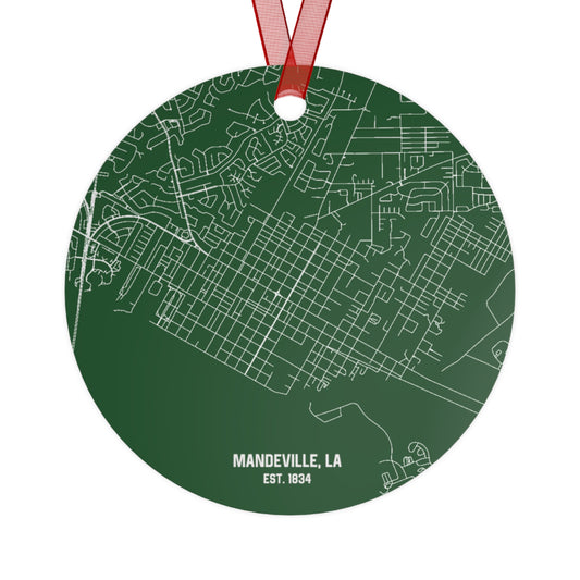 Mandeville Louisiana Christmas Ornament