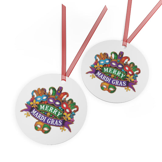 Merry Mardi Gras Ornament