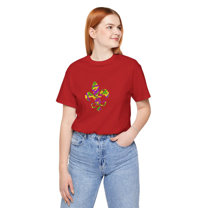 Mardi Gras Fleur-de-lis Cajun T-Shirt