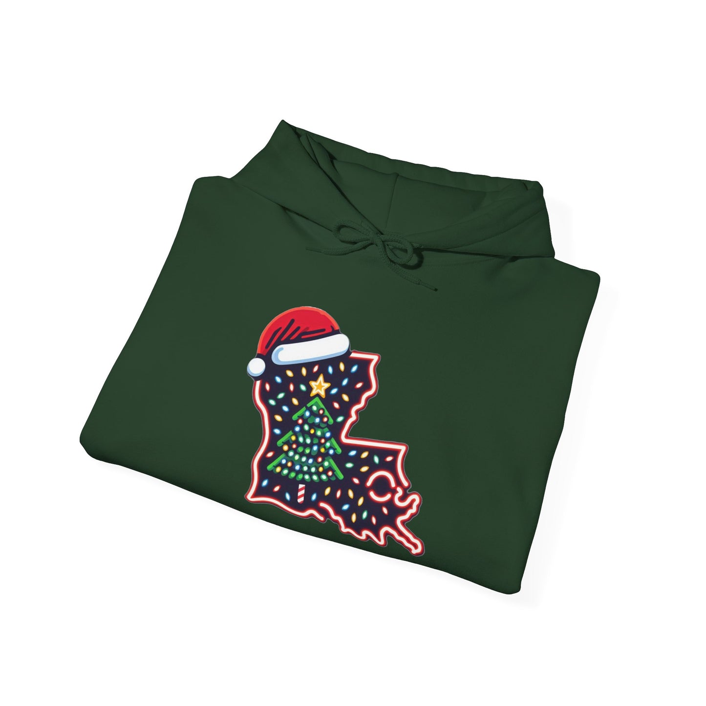 south-of-interstate-10-cajun-store-louisiana-christmas-hoodie-cajun-christmas-hoodie