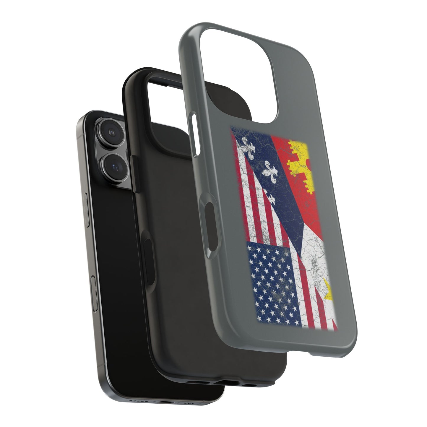 Cajun-American Flag Cajun Phone Case