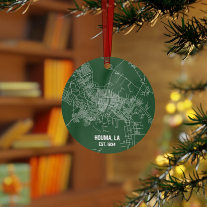 Houma Louisiana Christmas Ornament