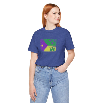 Mardi Gras Cajun Flag T-Shirt