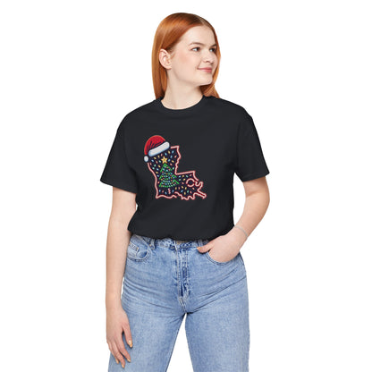 Louisiana Christmas Cajun T-Shirt